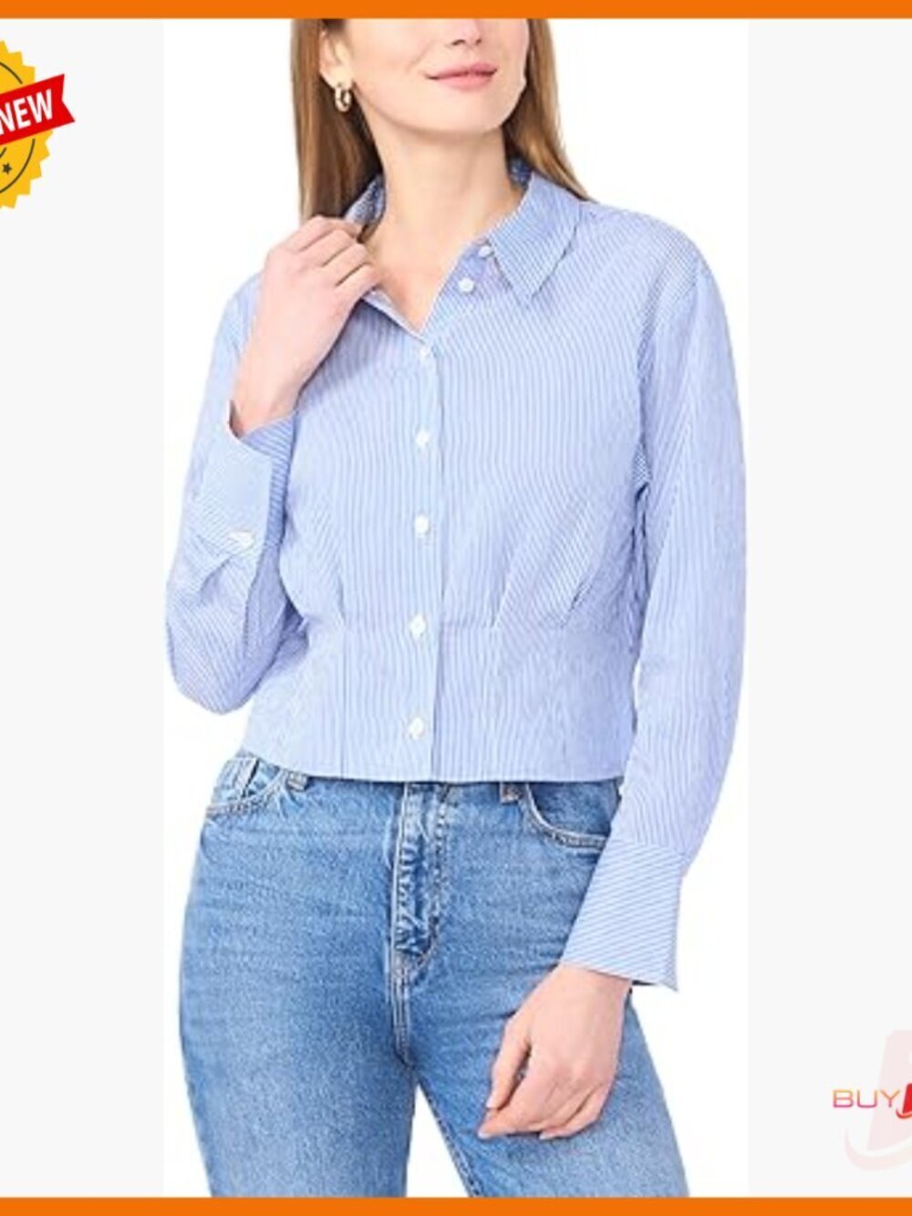 Tie Neck Princess Sleeve Blouse, Regular Fit, Machine Washable
